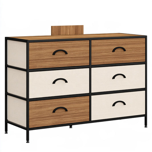 Ladekast met acht lades, kleur grijs